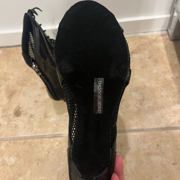 NEW Dance and Sway Leatherette Customized Heel Boot for Heels Dance/Ballroom - Picture 5 of 9